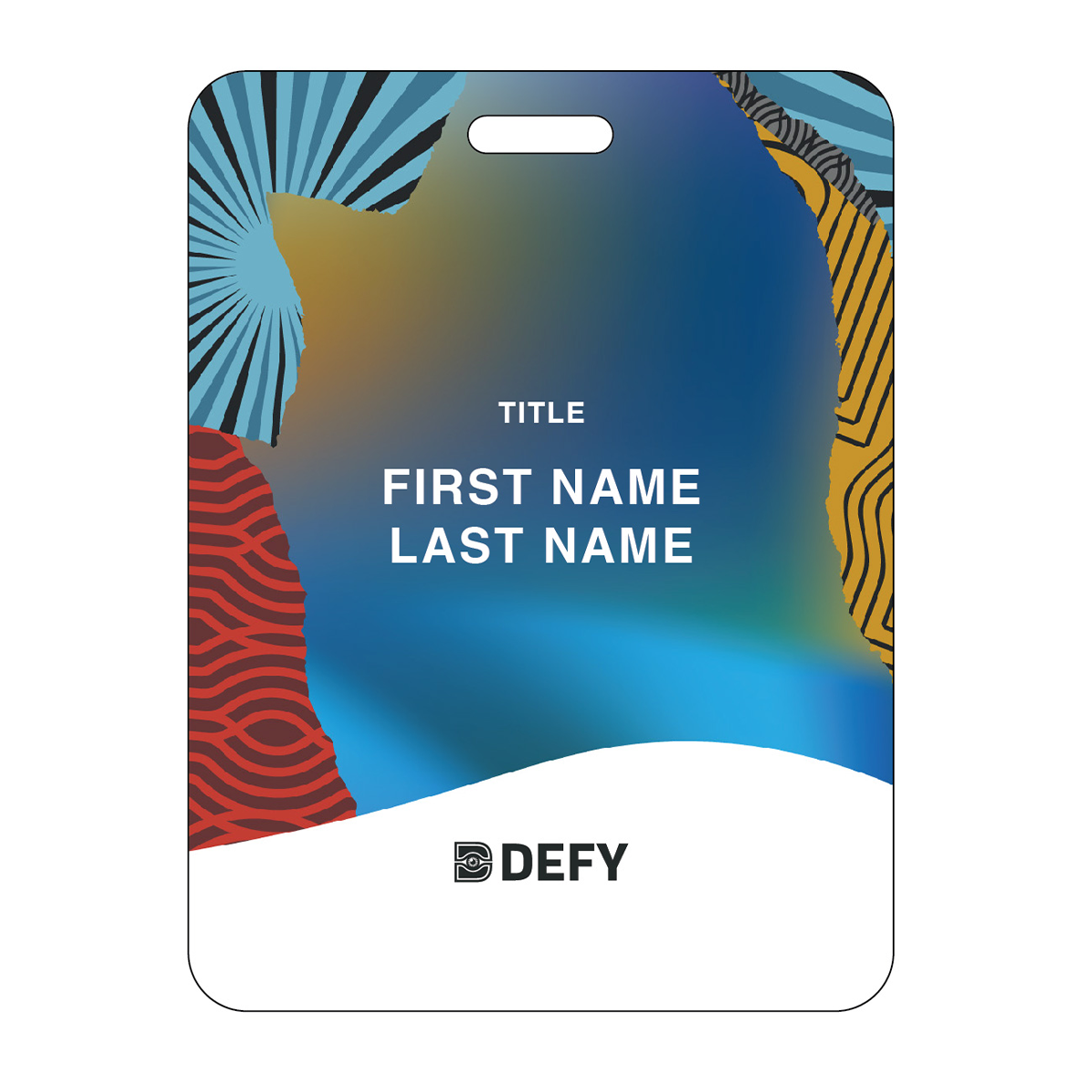 DEFY Name Badges - AGMs and GMs